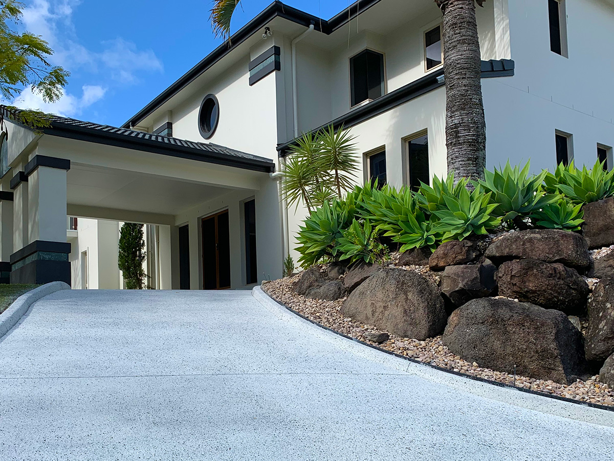 Textured Concrete Coating for style and safety Gold Coast